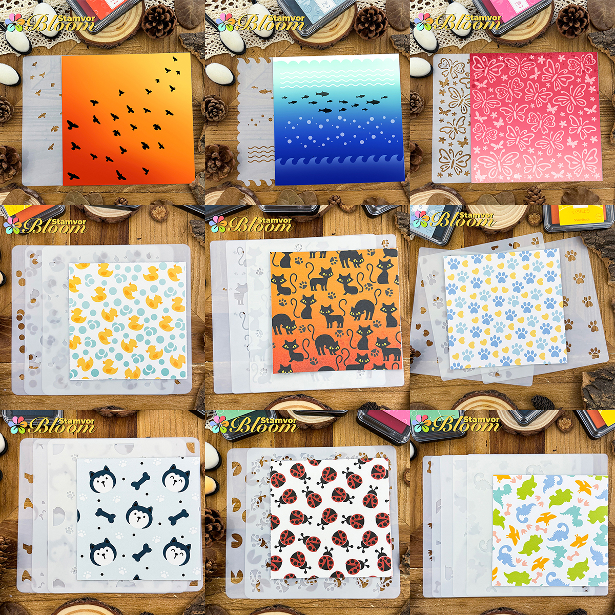 Art Craft Love - Original Lovely Animals Ducks Dogs Ladybugs
