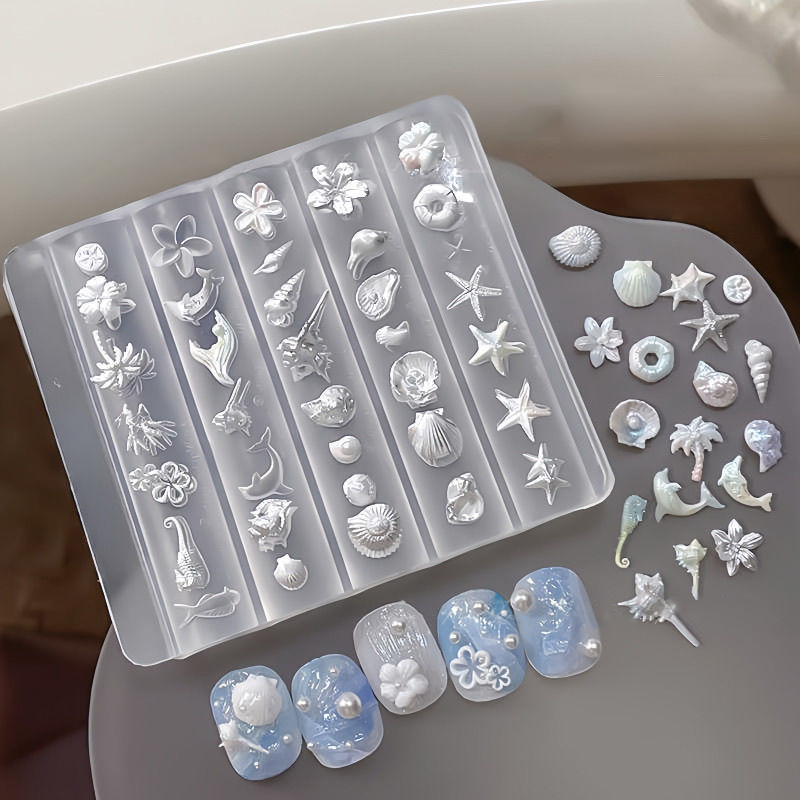Art Craft And Design - 3D Mold Silicone Nail Art Decorations