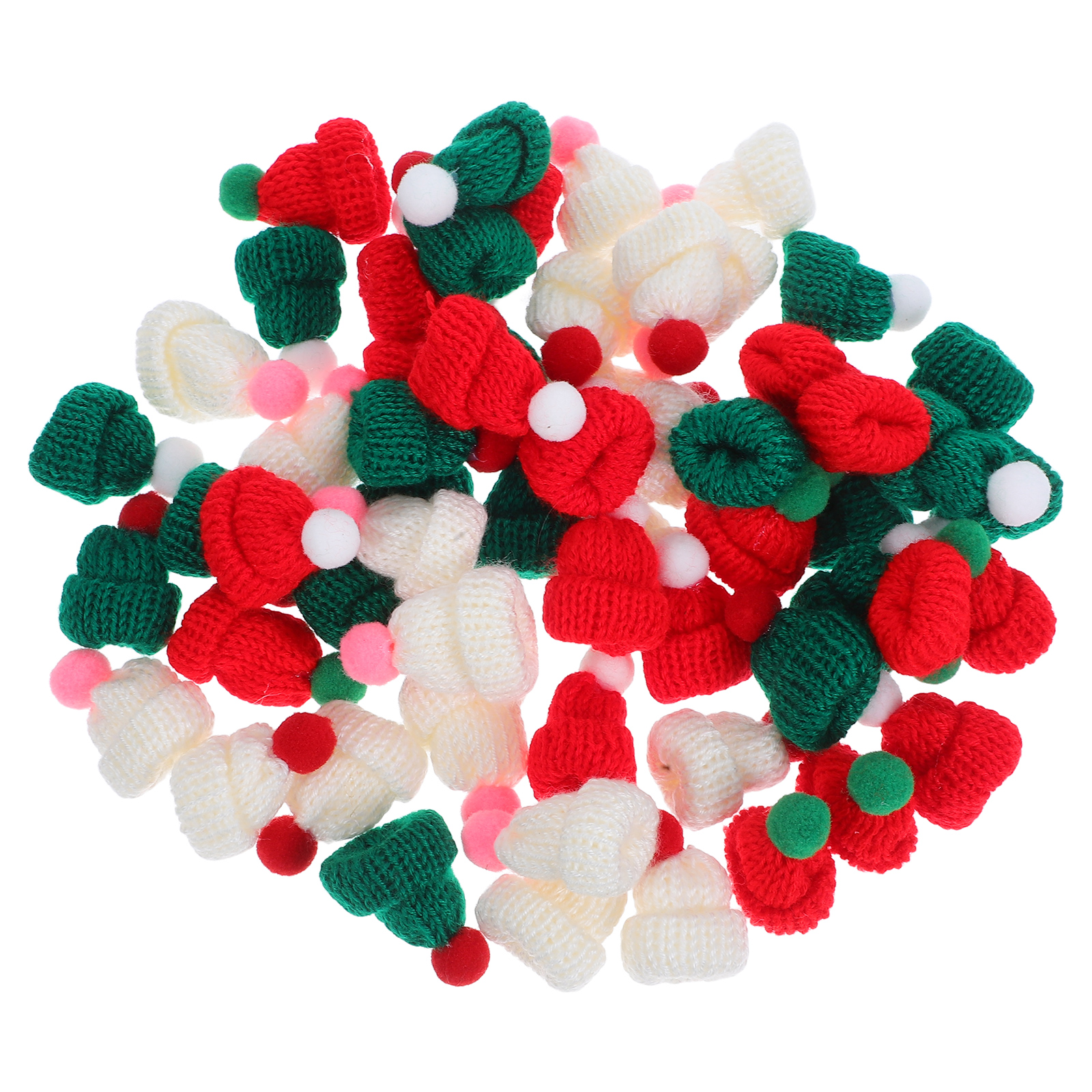 Art Craft Hat - 60Pcs Mini Knit Hats for Crafts