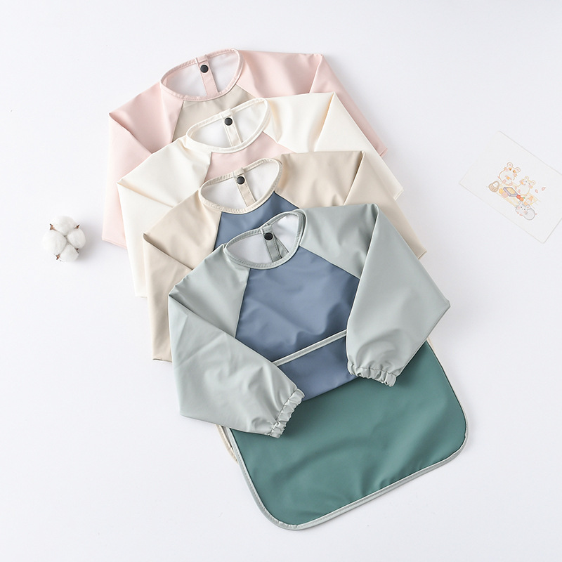 Kids Baby Long Sleeved PU Bibs - огляд і ціна Art Craft For 3 Year Old