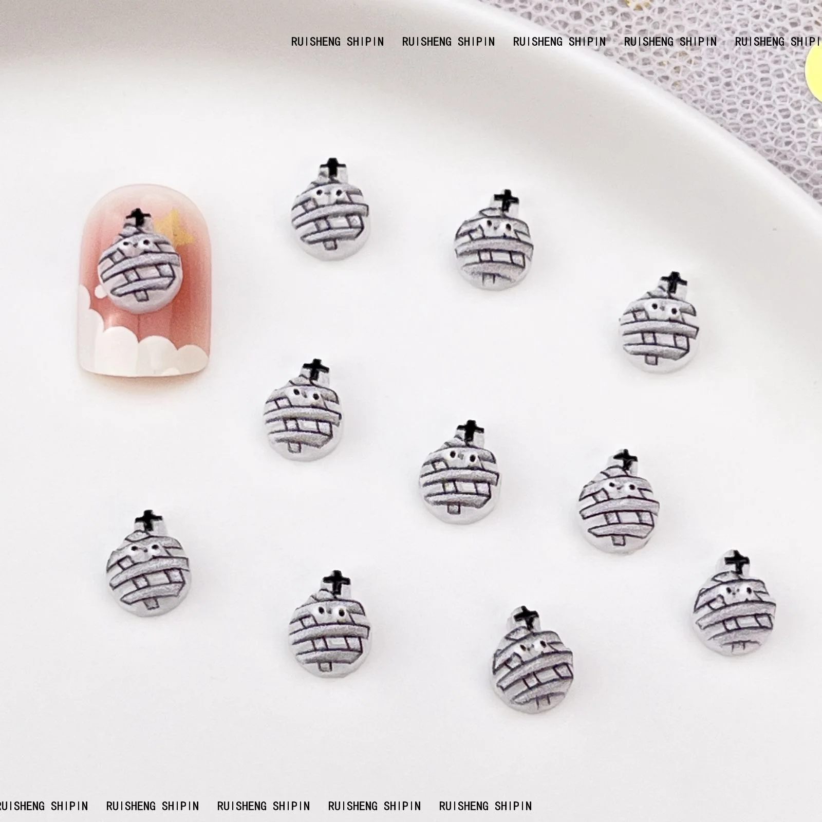 50pcs Resin Mini Colorful Hall - огляд і ціна Art Craft Hat