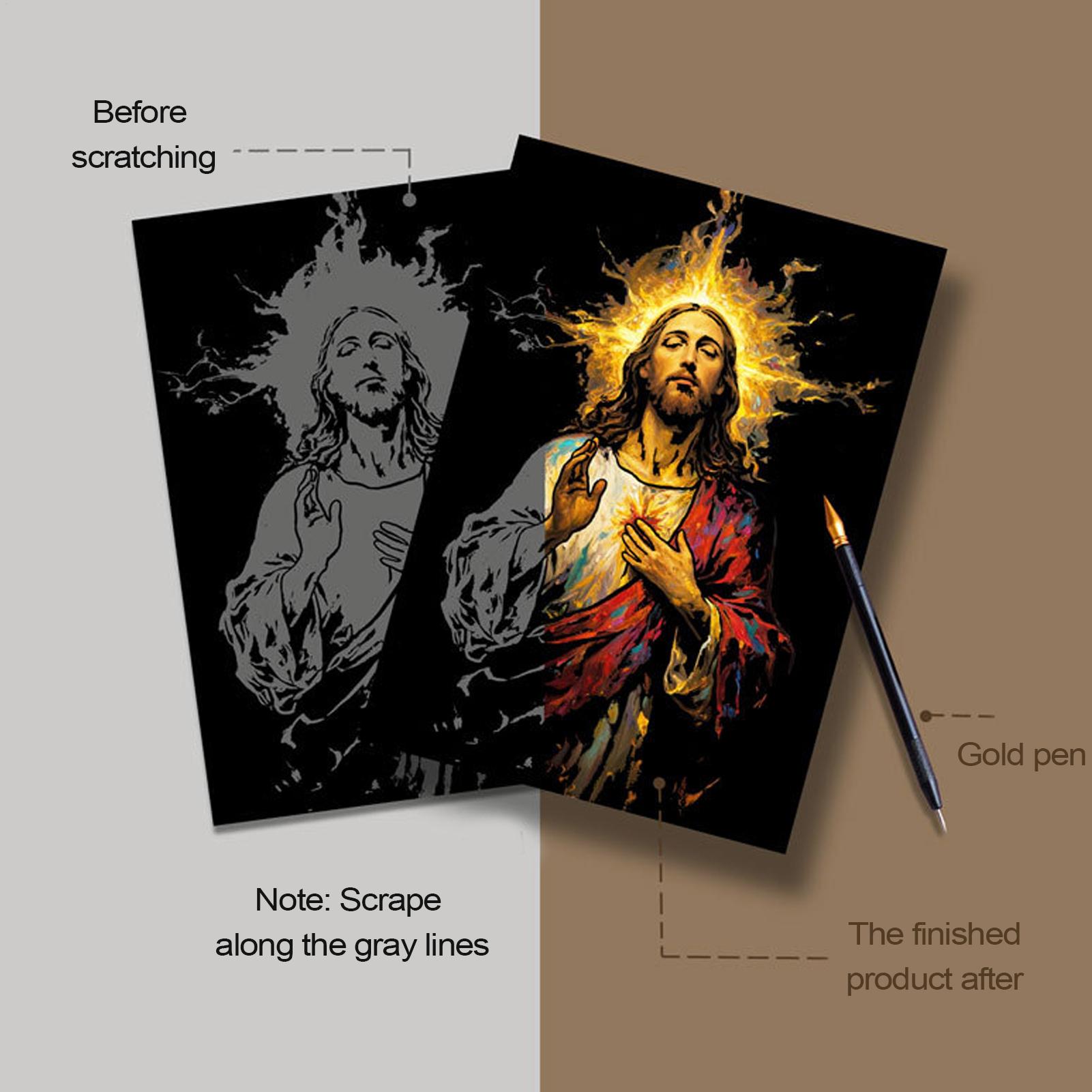 Scratch Book Jesus Scratch Pai - огляд і ціна Art Craft For 3 Year Old