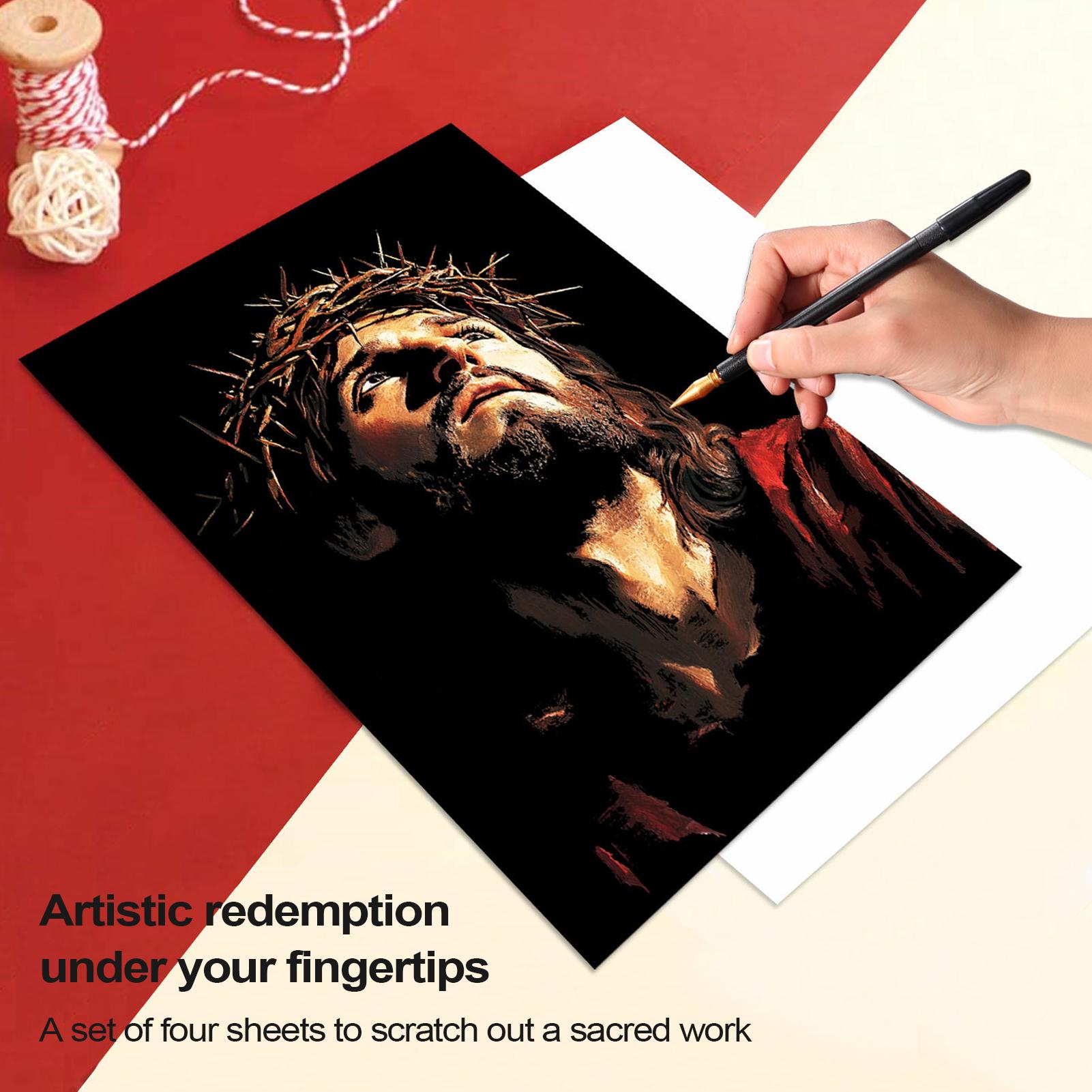 Scratch Book Jesus Scratch Pai - огляд і ціна Art Craft For 3 Year Old