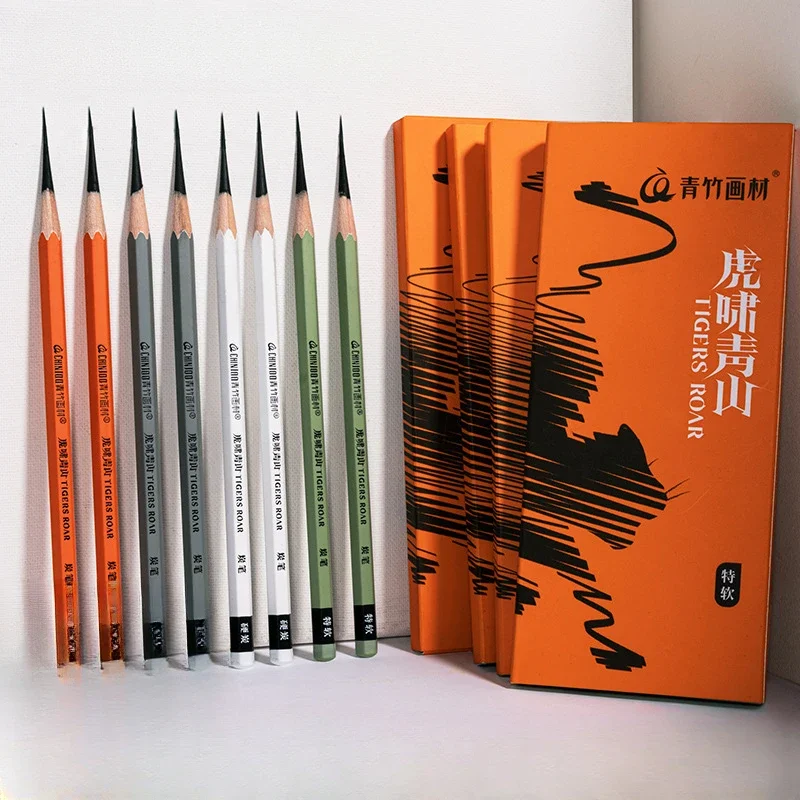 10 Pack Sketch Black Charcoal  - огляд і ціна Sketching Charcoal Set