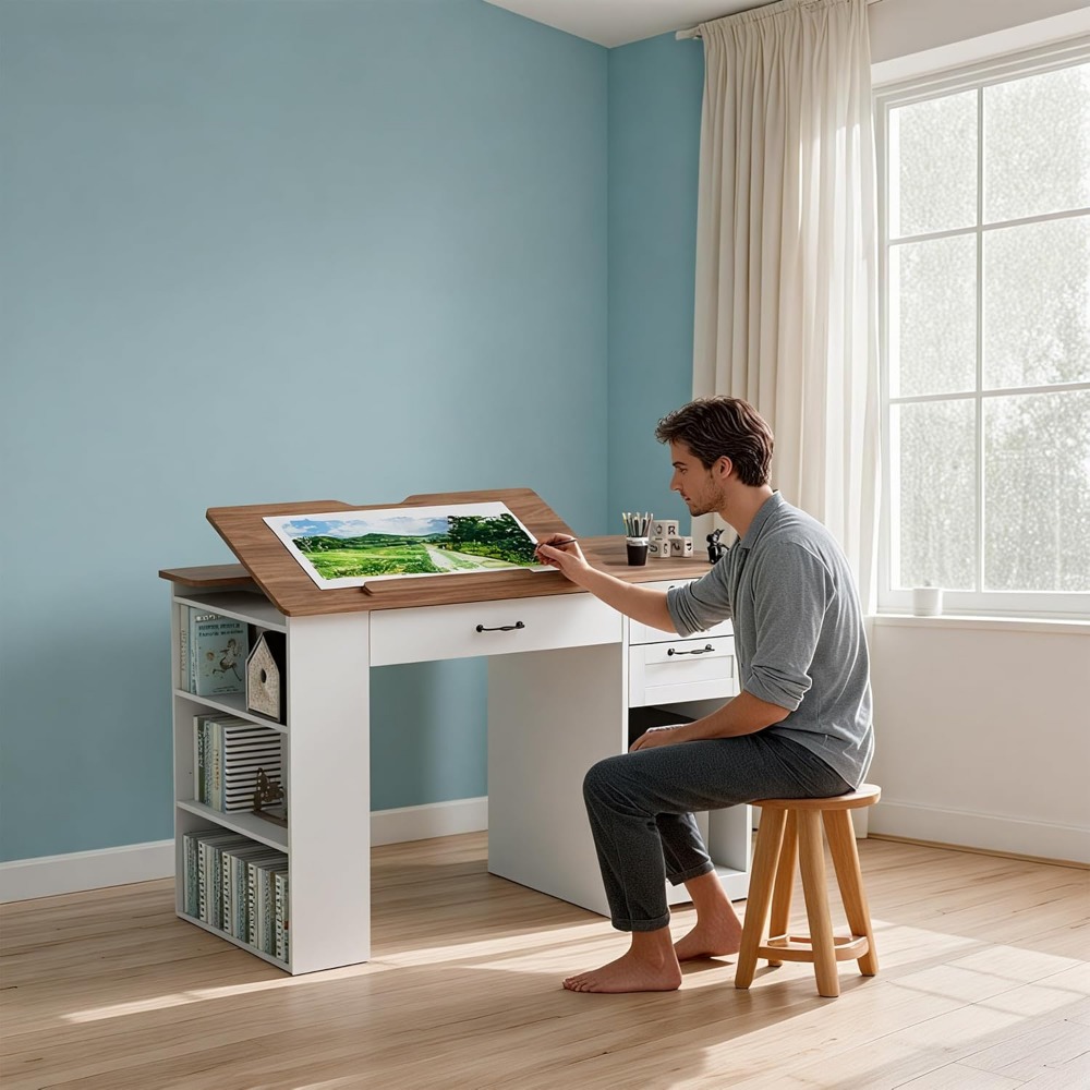 Adjustable Art Table with Stor - огляд і ціна Art & Craft Jojo