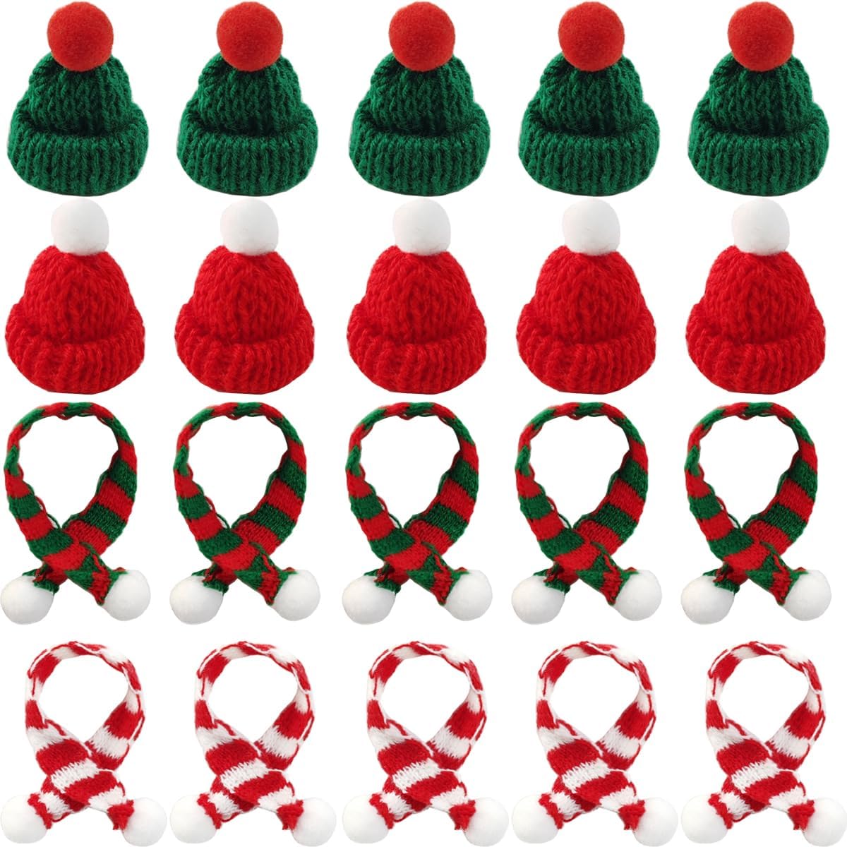 32PCS Mini Knit Hat Mini Chris - огляд і ціна Art Craft Hat