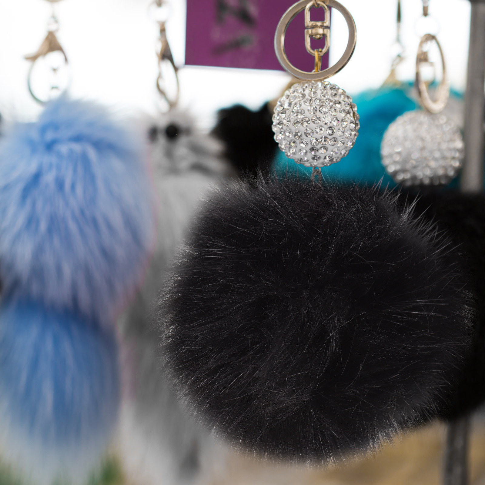 6Pcs Soft Simulation Pom Poms  - огляд і ціна Art Craft Hat