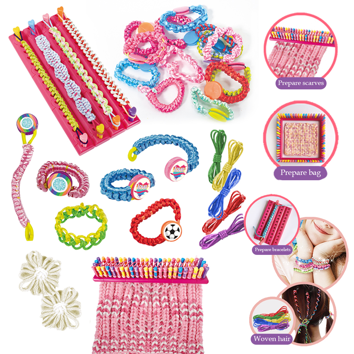 DIY Weaving Kit Toys for Kids, - огляд і ціна Art Craft Hat