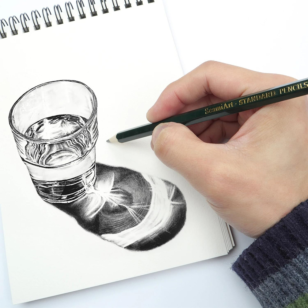 14PCS Sketching Pencil Set (6H - огляд і ціна Sketching Charcoal Set