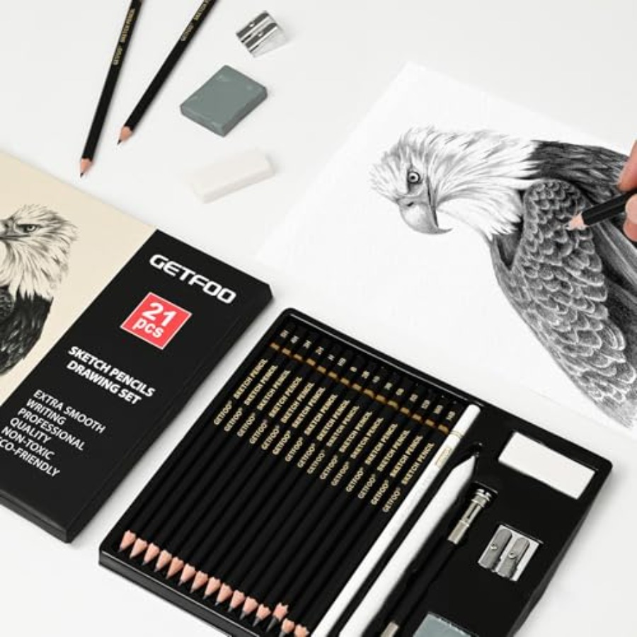 Drawing Sketching Pencil Set 2 - огляд і ціна Sketching Charcoal Set