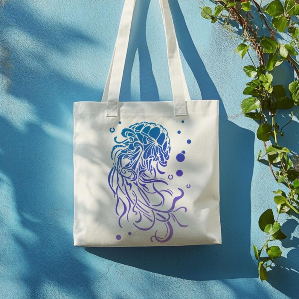 Dreamy Jellyfish Stencil Reusa - огляд і ціна Art Craft Jellyfish