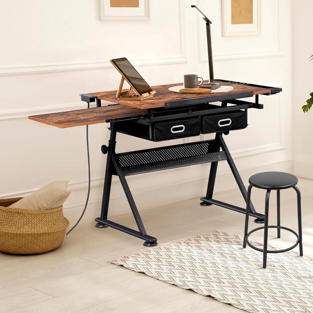 Adjustable Drafting Table with - огляд і ціна Art & Craft Jojo