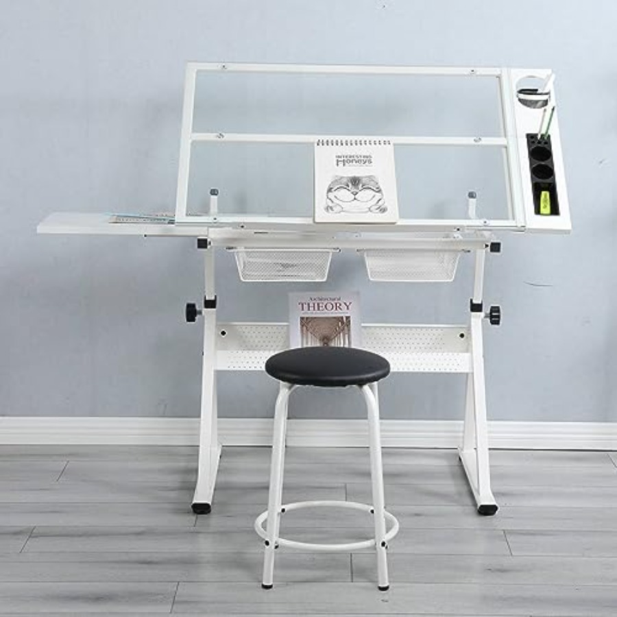 Drafting Table with Stool Mode - огляд і ціна Art & Craft Zone