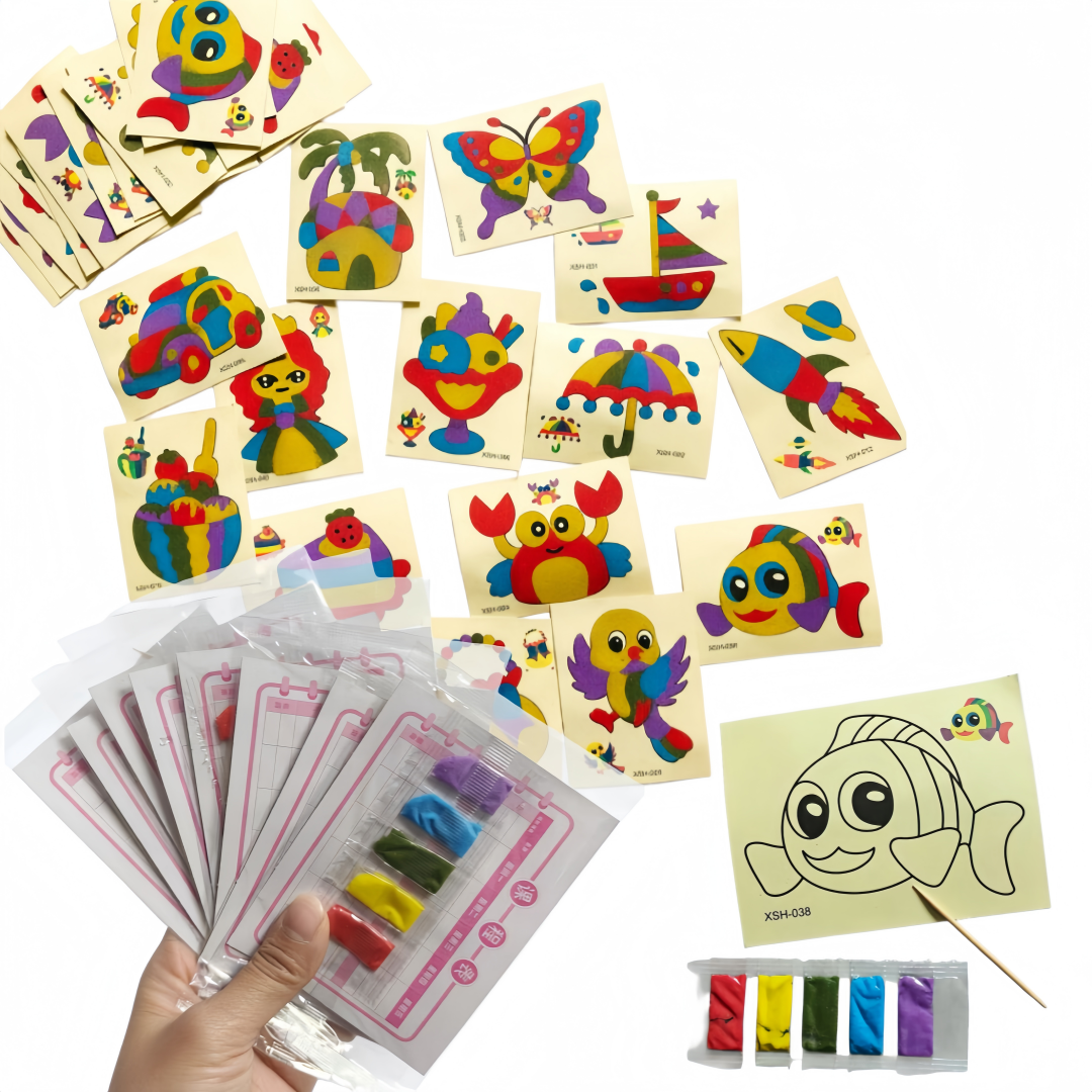 DIY Sand Art Kit Set - Multipl - огляд і ціна Art Craft And Design