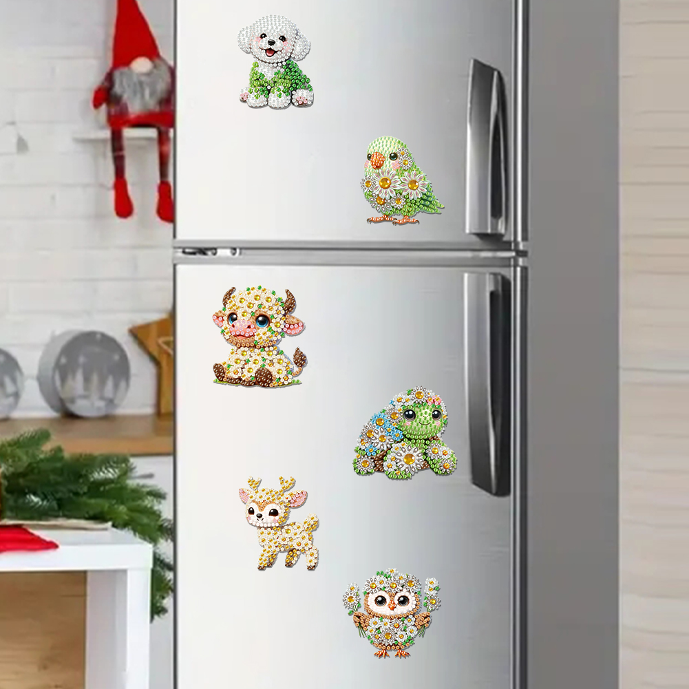 6Pcs Acrylic Jellyfish Fridge  - огляд і ціна Art Craft Jellyfish