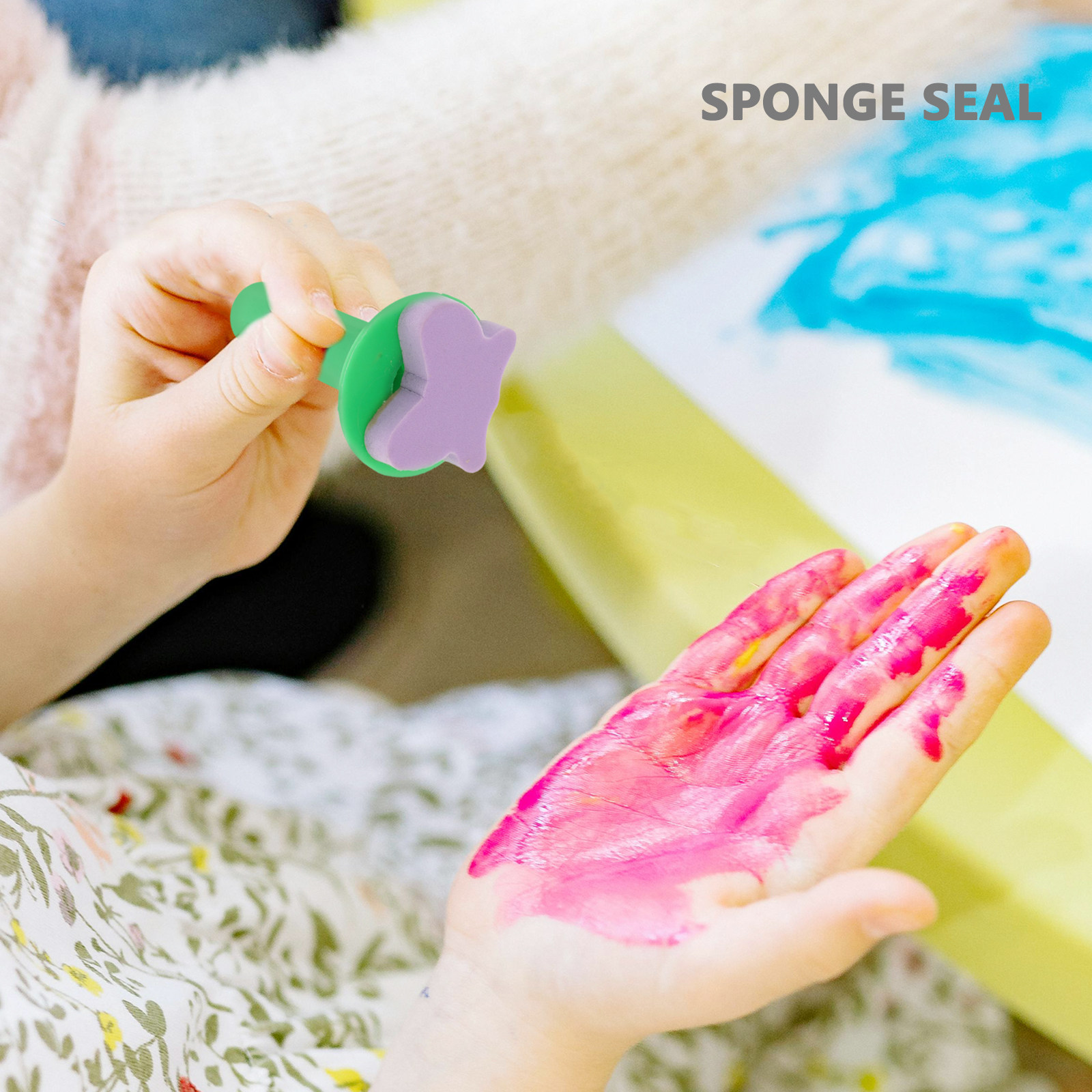 6Pcs Sponge Painting Stamps fo - огляд і ціна Art Craft And Design