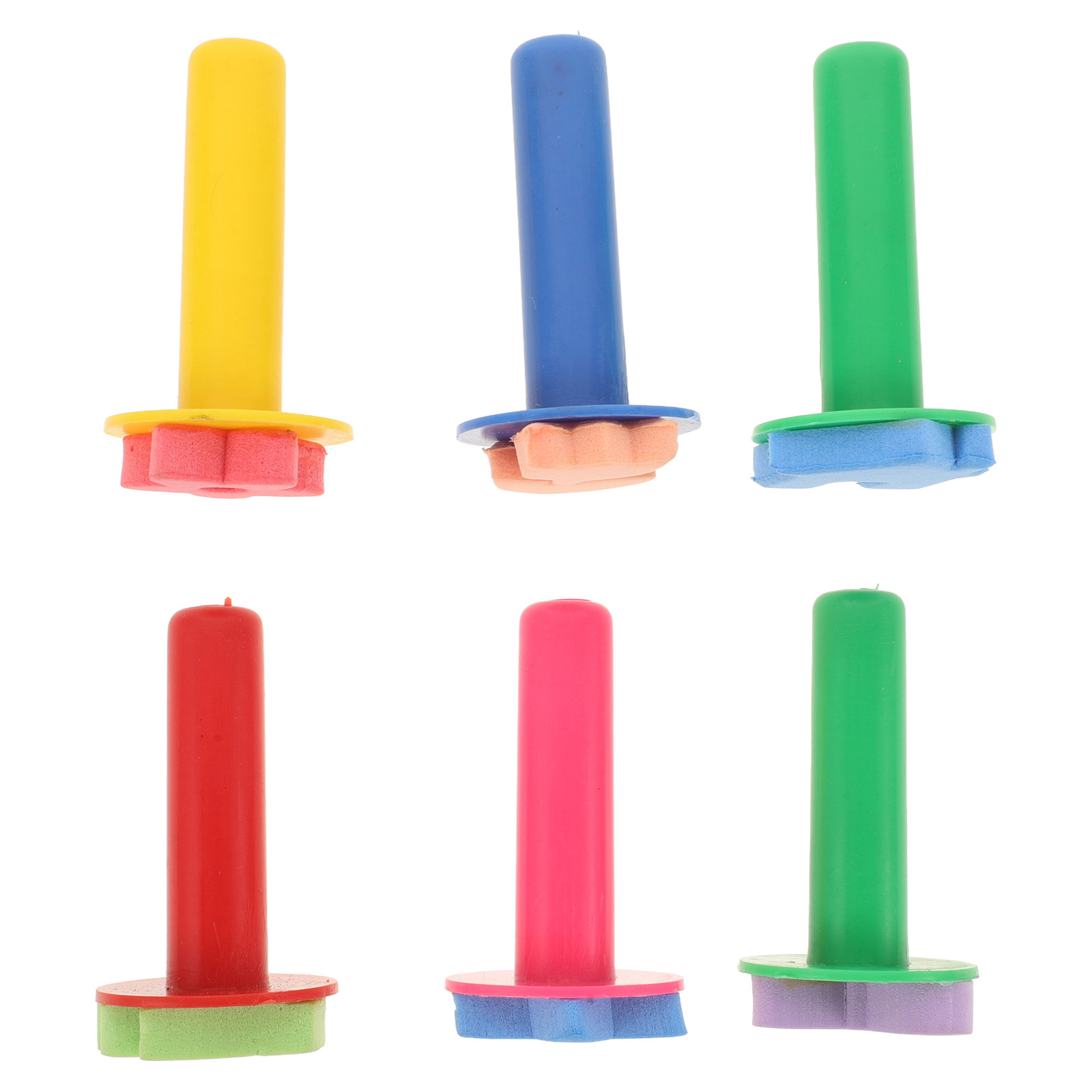 6Pcs Sponge Painting Stamps fo - огляд і ціна Art Craft And Design