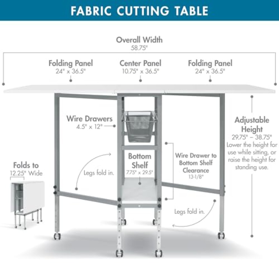 Hobby and Cutting Table Arts a - огляд і ціна Art & Craft Zone
