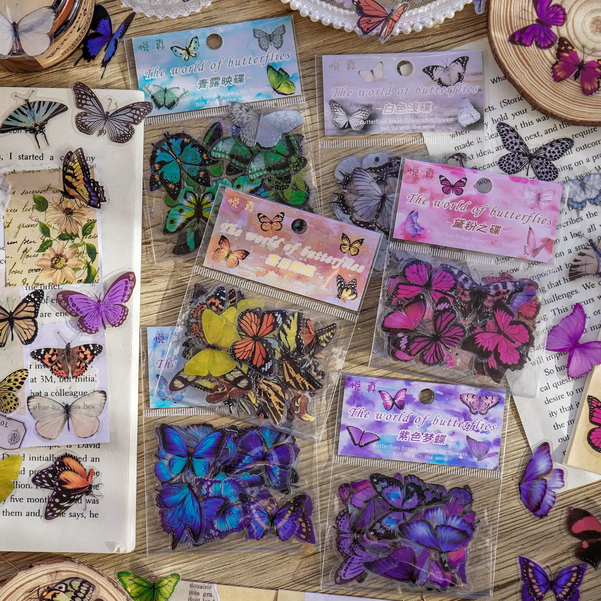 Journamm 40pcs/pack Butterfly  - огляд і ціна Art Craft For 3 Year Old