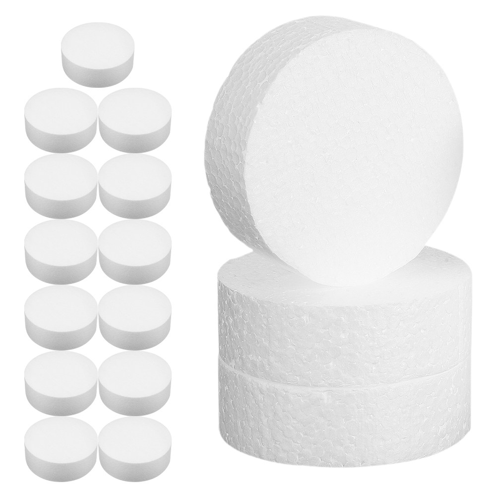 16Pcs Foam Cylinders White Cra - огляд і ціна Art Craft And Design