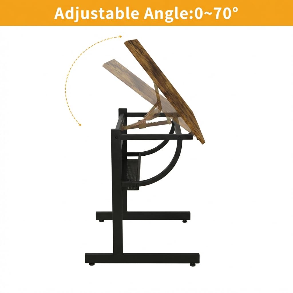 Adjustable Art Desk with Stora - огляд і ціна Art & Craft Jojo