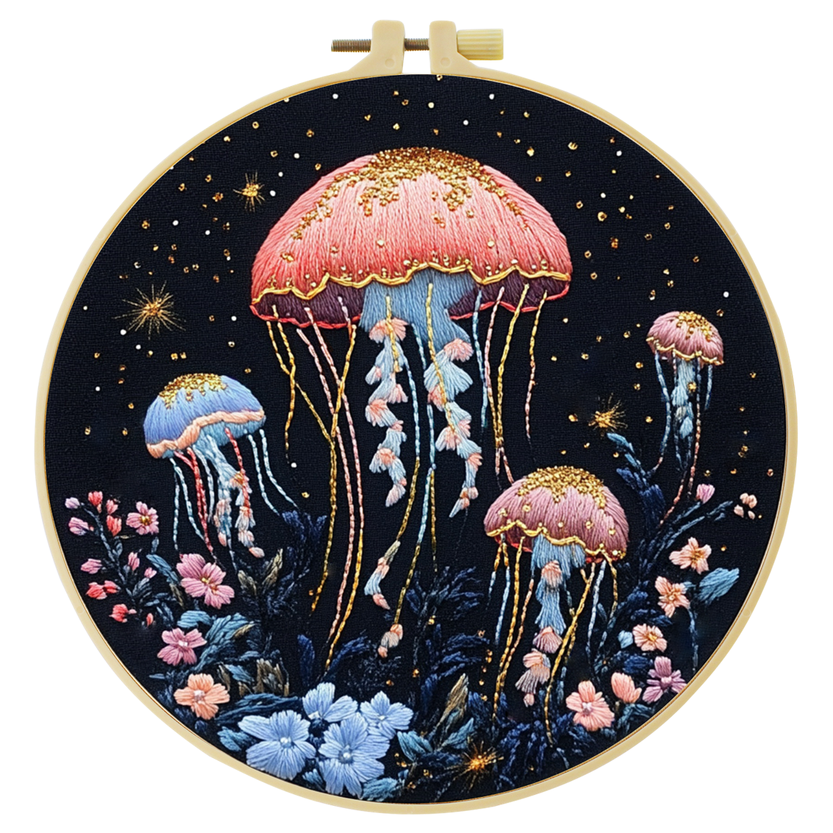 1pc 20X20CM/15X15CM 7.87/6.3in - огляд і ціна Art Craft Jellyfish