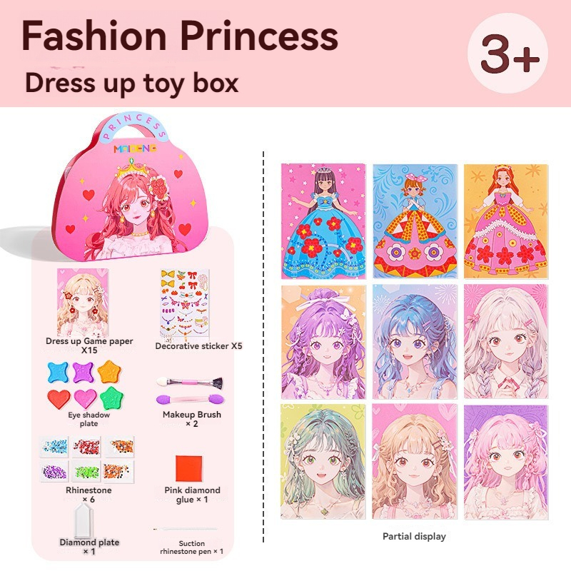 3 in 1 Princess Makeup Kit DIY - огляд і ціна Art Craft For 3 Year Old