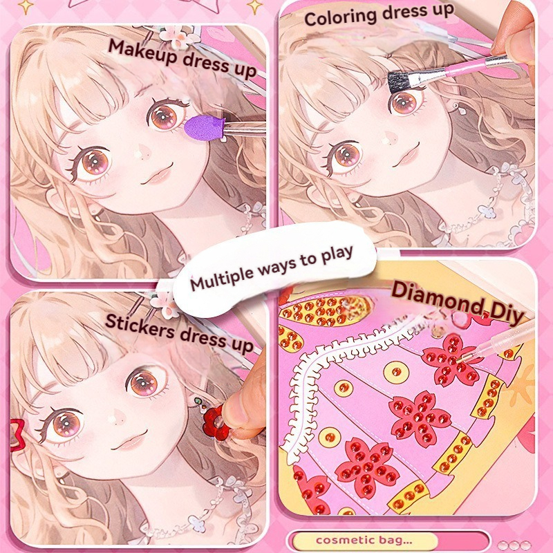 3 in 1 Princess Makeup Kit DIY - огляд і ціна Art Craft For 3 Year Old