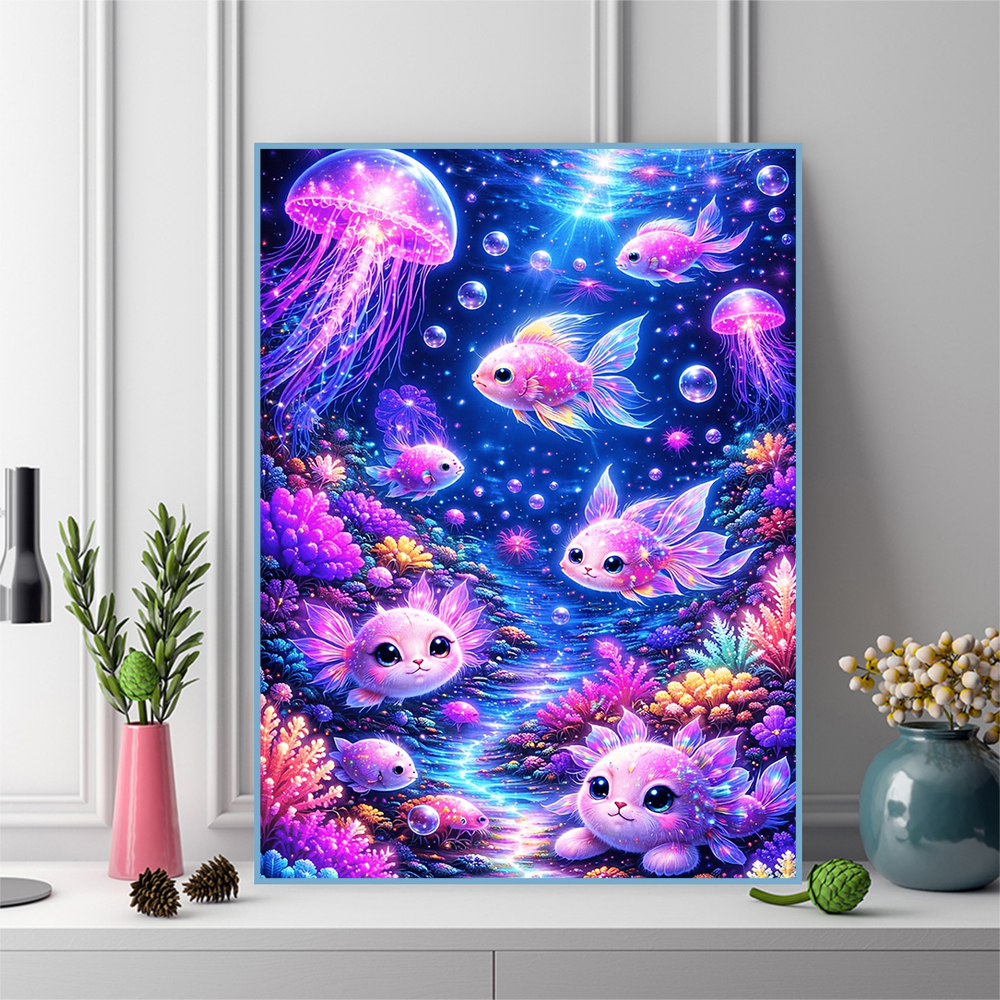 Evershine Diamond Art Painting - огляд і ціна Art Craft Jellyfish