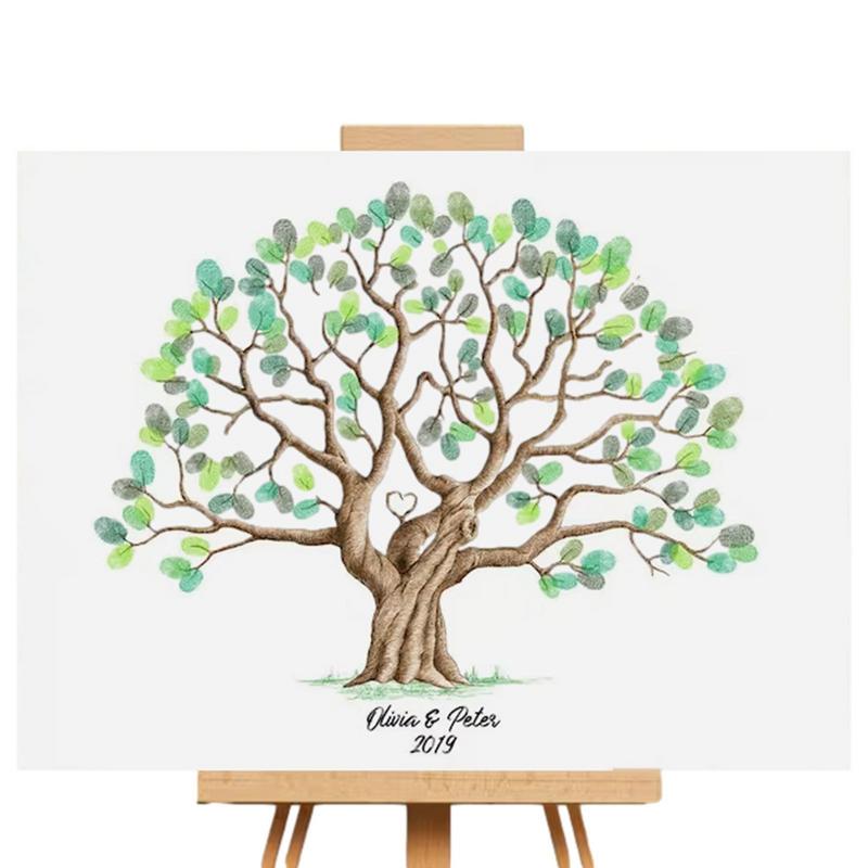 Wedding Fingerprint Tree Paint - огляд і ціна Art Craft Love