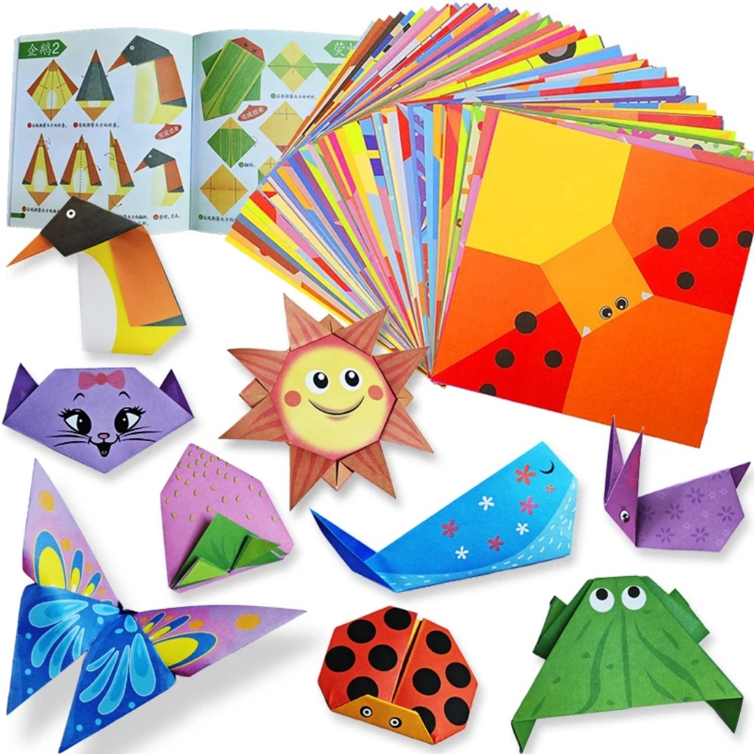 New Origami Kit 30 Sheets Orig - огляд і ціна Art Craft For 3 Year Old
