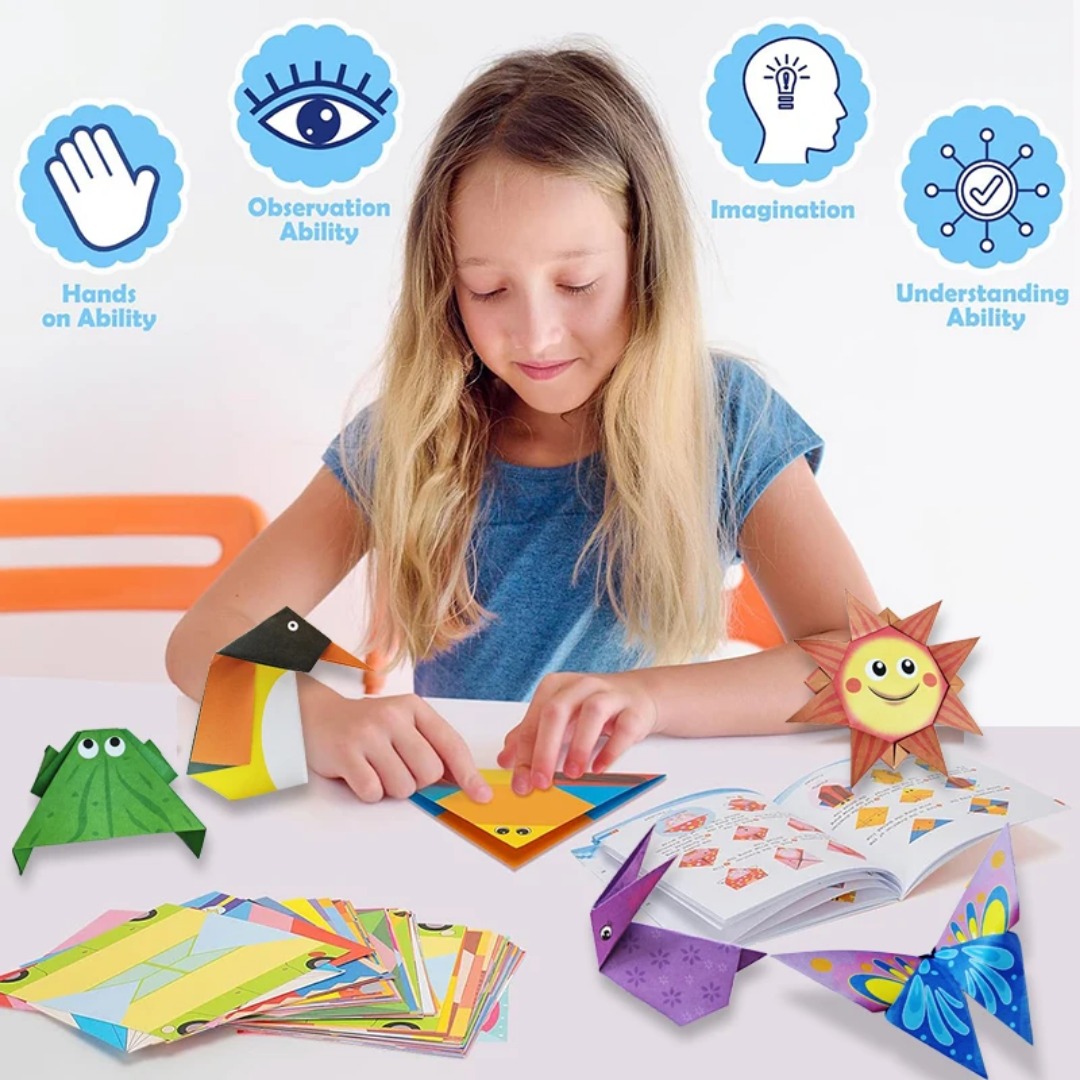 New Origami Kit 30 Sheets Orig - огляд і ціна Art Craft For 3 Year Old