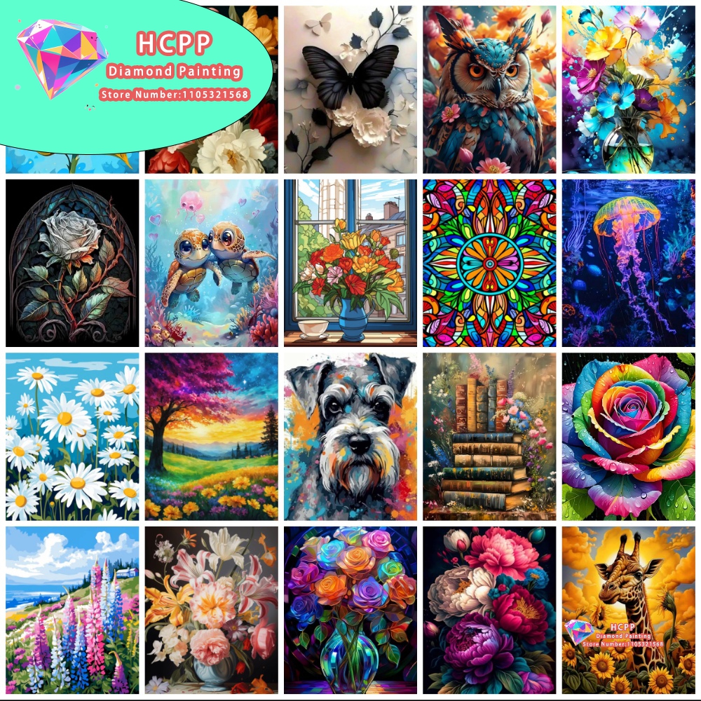 Flower Animal Dog Jellyfish Di - огляд і ціна Art Craft Jellyfish