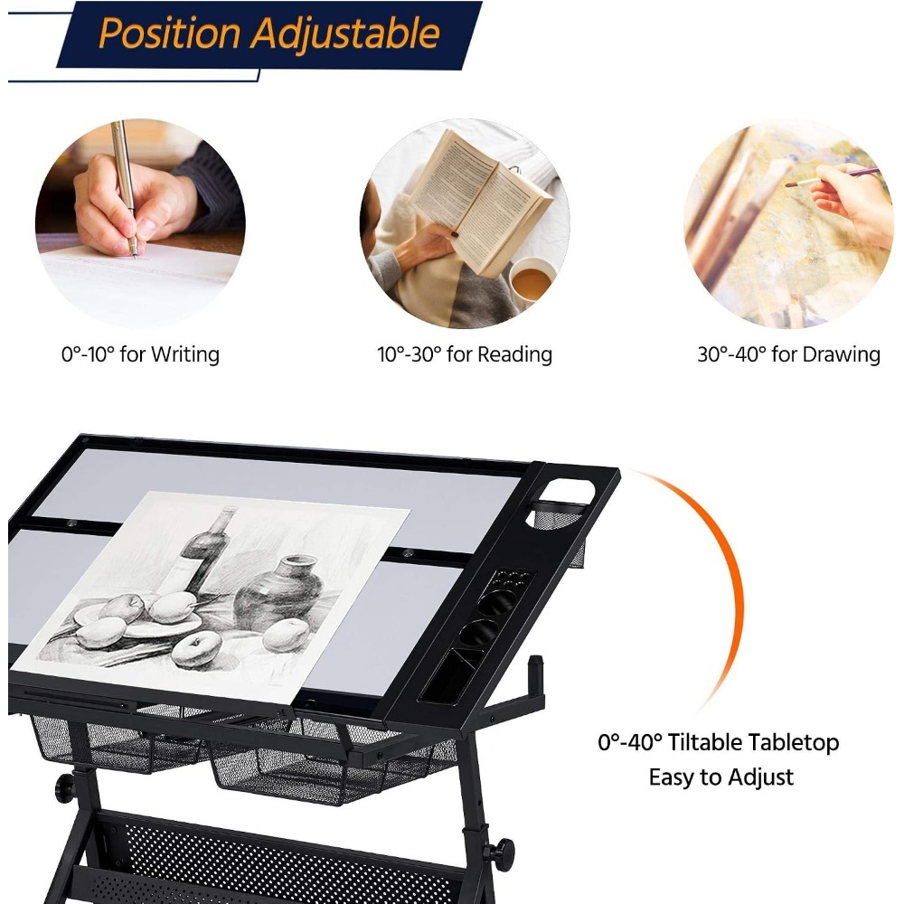 Height Adjustable Drafting Tab - огляд і ціна Art & Craft Jojo