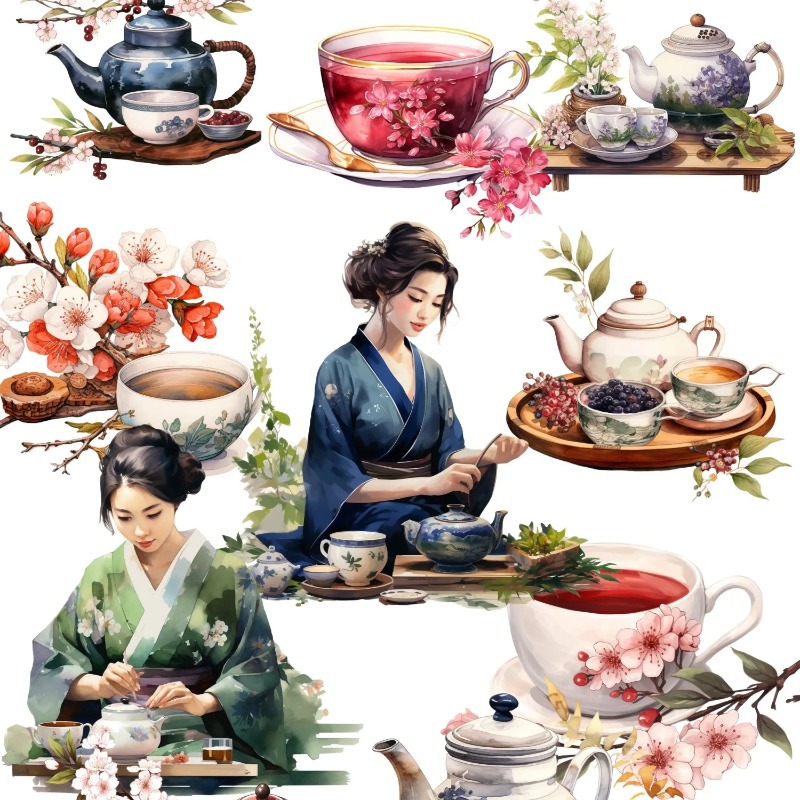 Cute Watercolor Tea Ceremony,  - огляд і ціна Art Craft For 3 Year Old