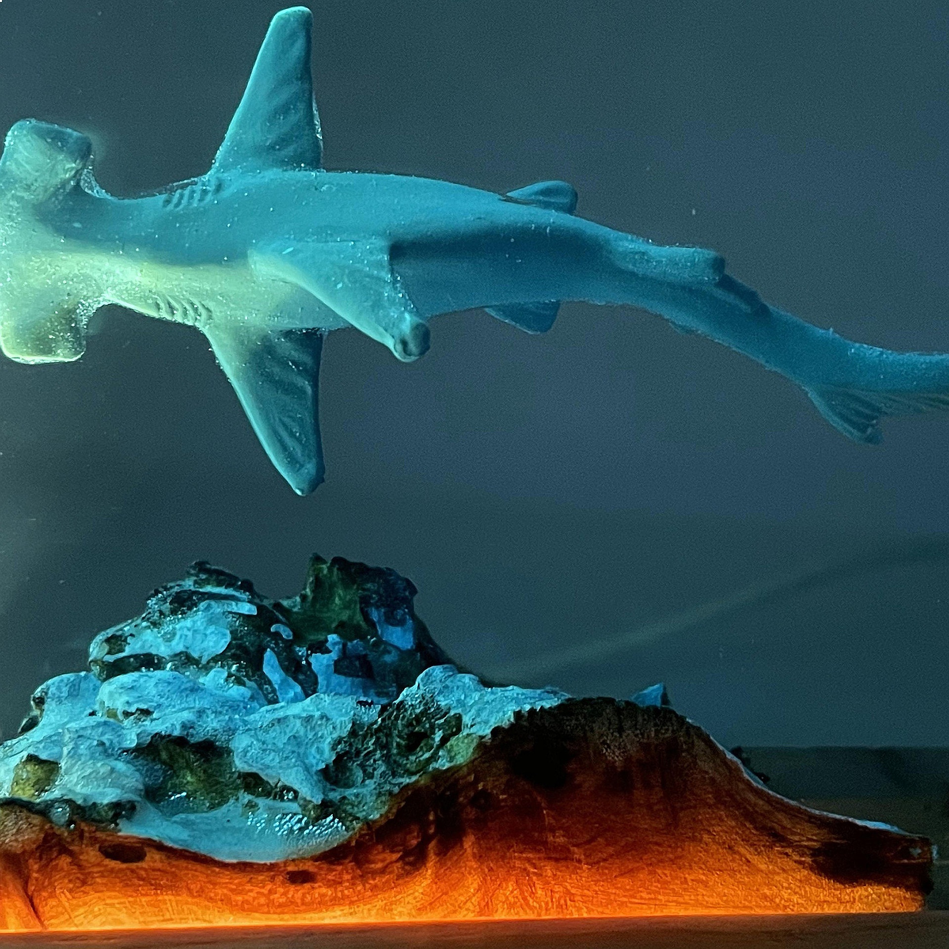 Unique Resin Lamp Shark Jellyf - огляд і ціна Art Craft Jellyfish