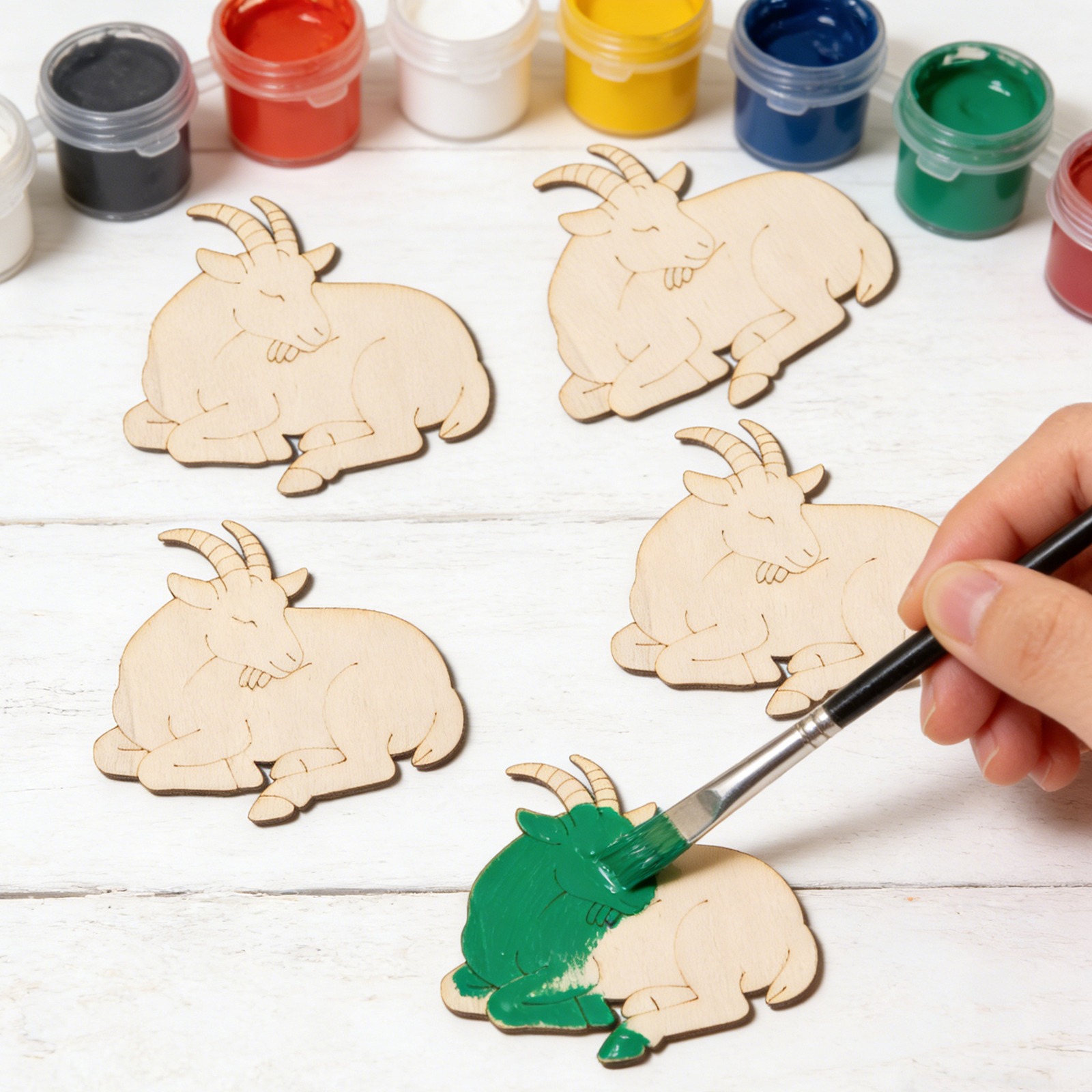 10pcs/set Unfinished Wood Shee - огляд і ціна Art & Craft Zone