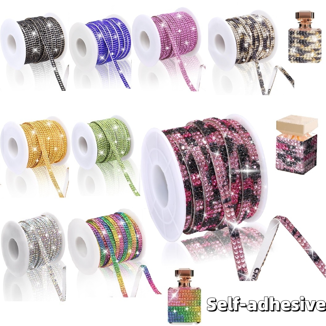 5 Yards Self-Adhesive Rhinesto - огляд і ціна Art Craft Hat