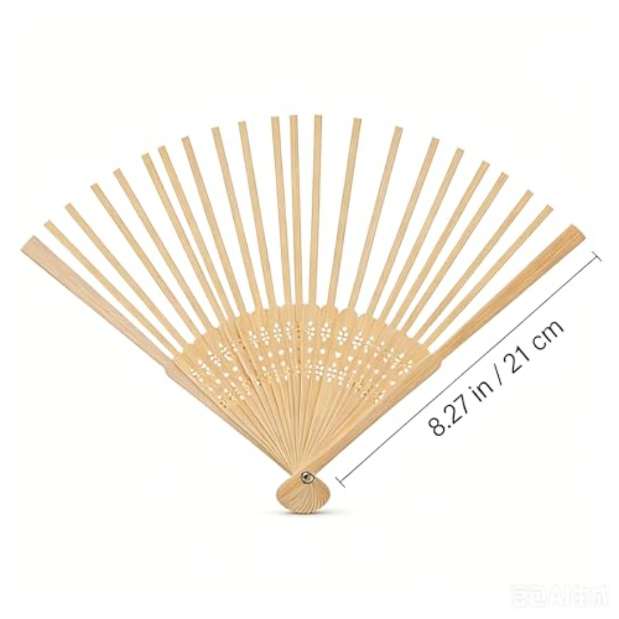 Folding Fan Frame, Wood Blank  - огляд і ціна Art Craft And Design