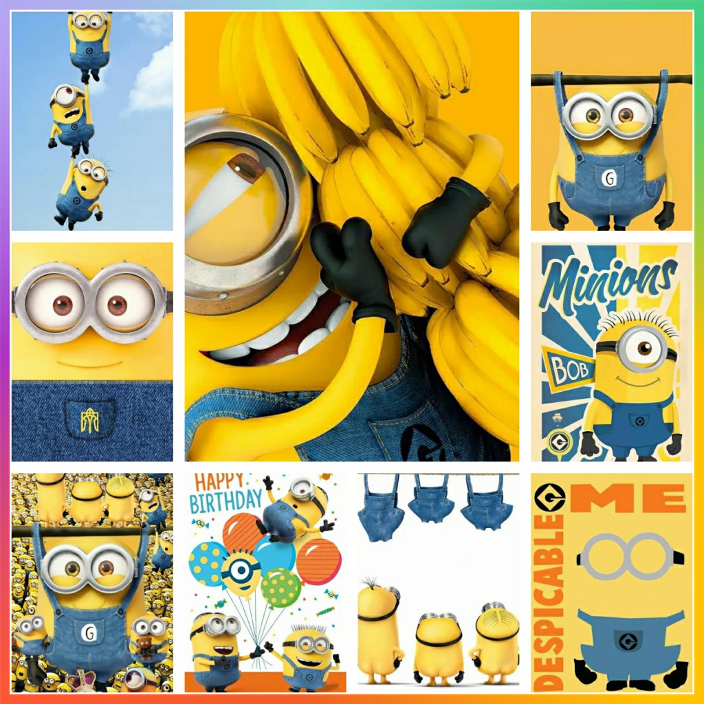 Cute M-Minions Cartoon L-Lovel - огляд і ціна Art Craft Love