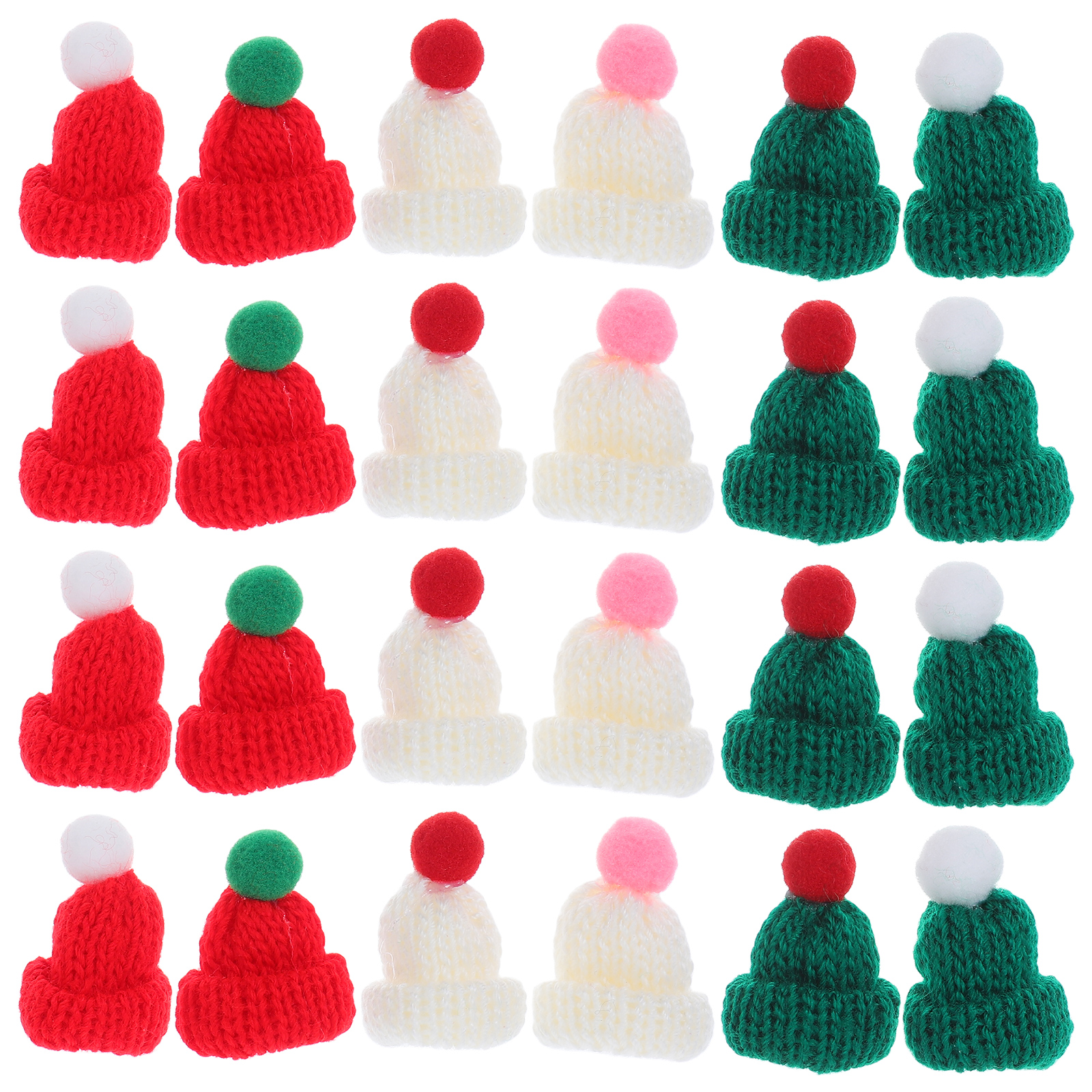 60Pcs Mini Knit Hats for Craft - огляд і ціна Art Craft Hat